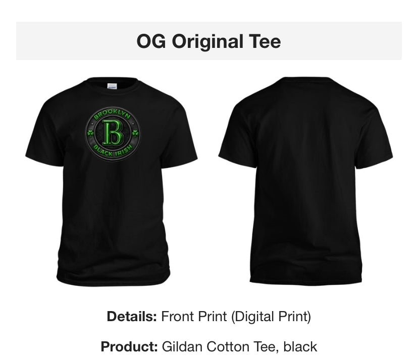 Black Irish Brand T-Shirt