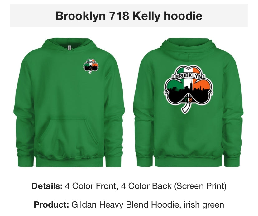 OG Brooklyn 718 Kelly Hoodie