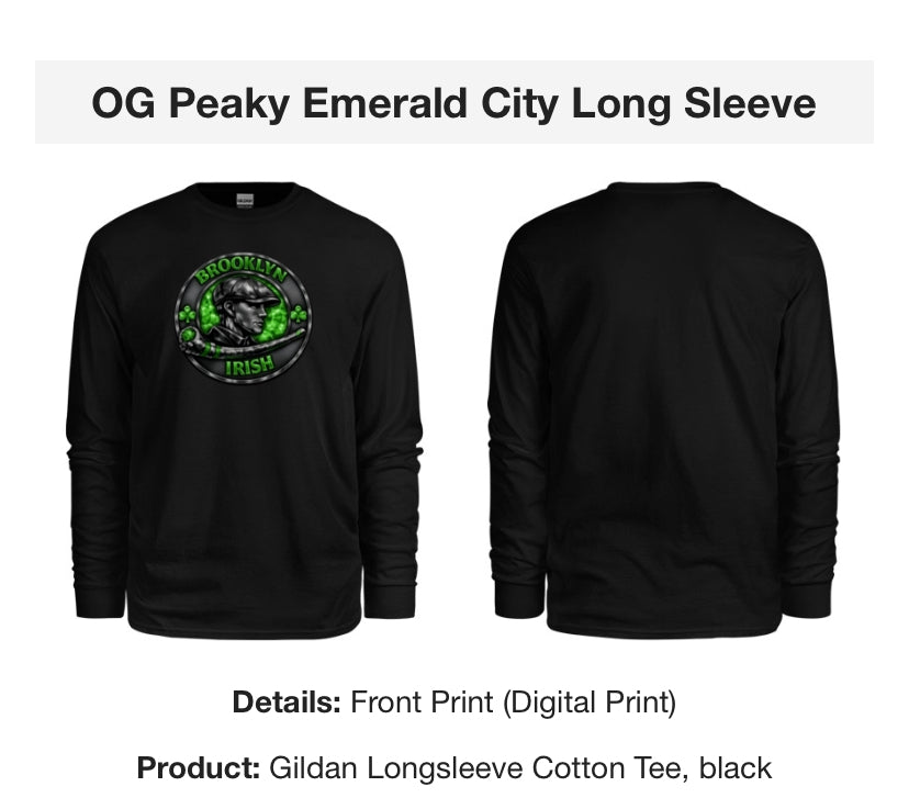 OG Peaky Emerald City Long Sleeve