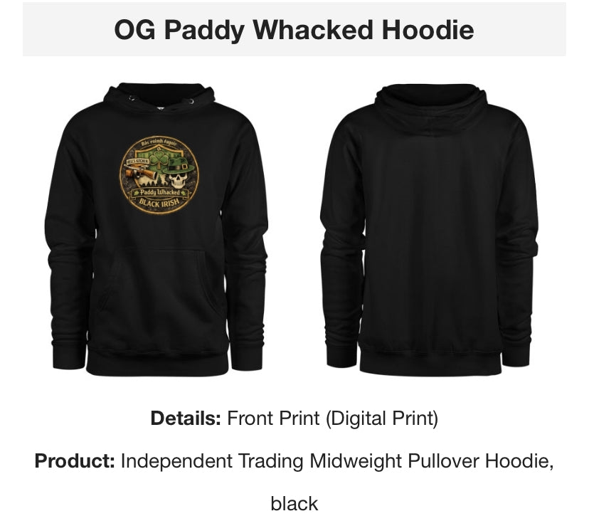 OG Paddy Whacked Hoodie