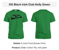 OG Black Irish Club Kelly Green