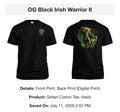 OG Black Irish Warrior II
