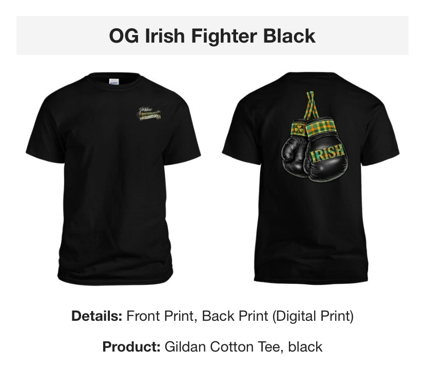 OG Irish Fighter Black