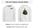 OG Irish Warrior Hoodie White