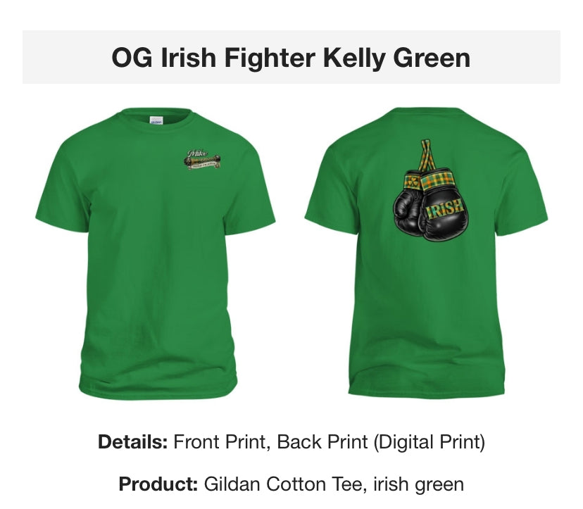 OG Irish Fighter Kelly Green