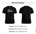 OG Irish Fighter II Black