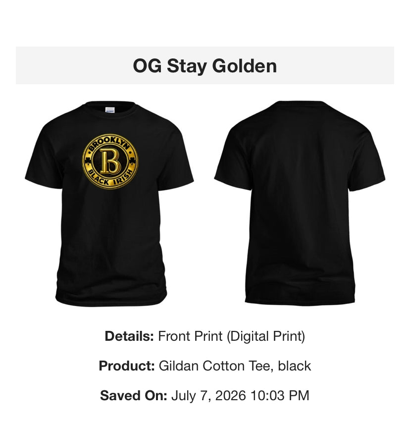 OG Stay Golden
