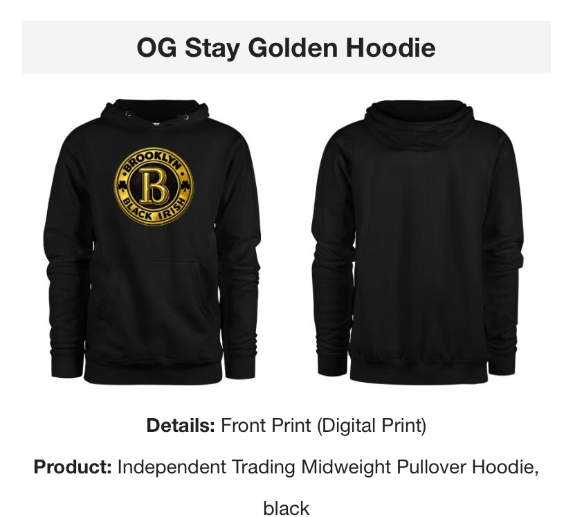 OG Stay Golden Hoodie