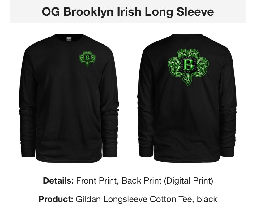 OG Brooklyn Irish Long Sleeve