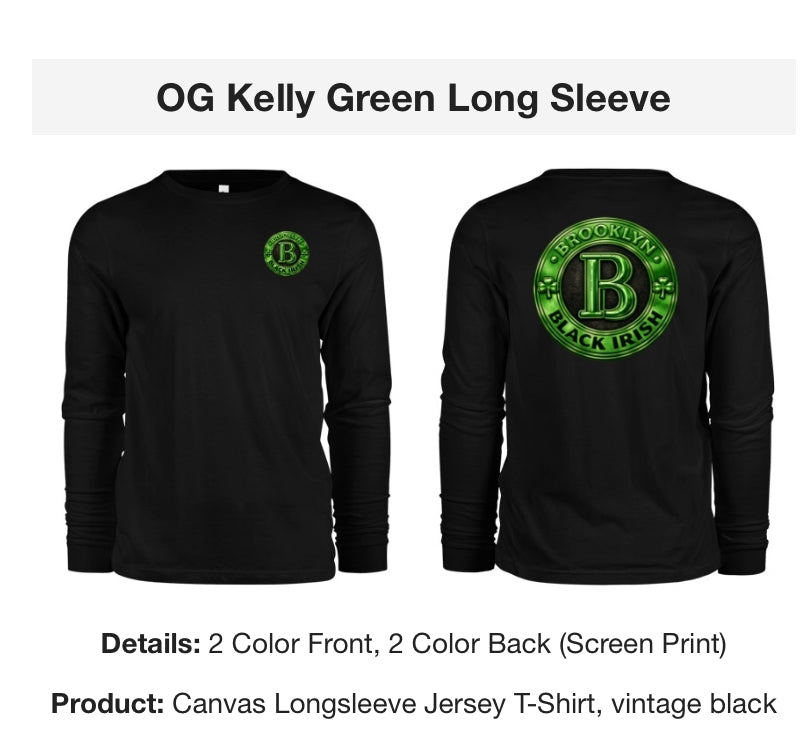 OG Kelly Green Long Sleeve