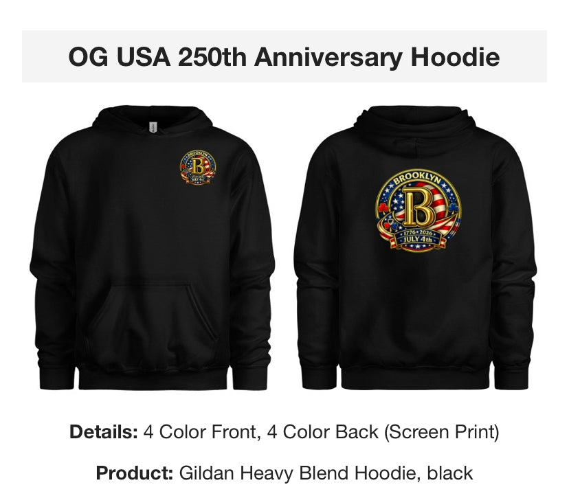 OG USA 250th Anniversary Hoodie