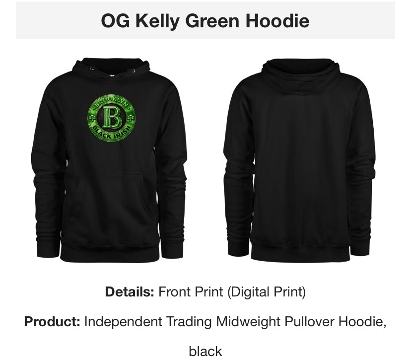 OG Kelly Green Hoodie