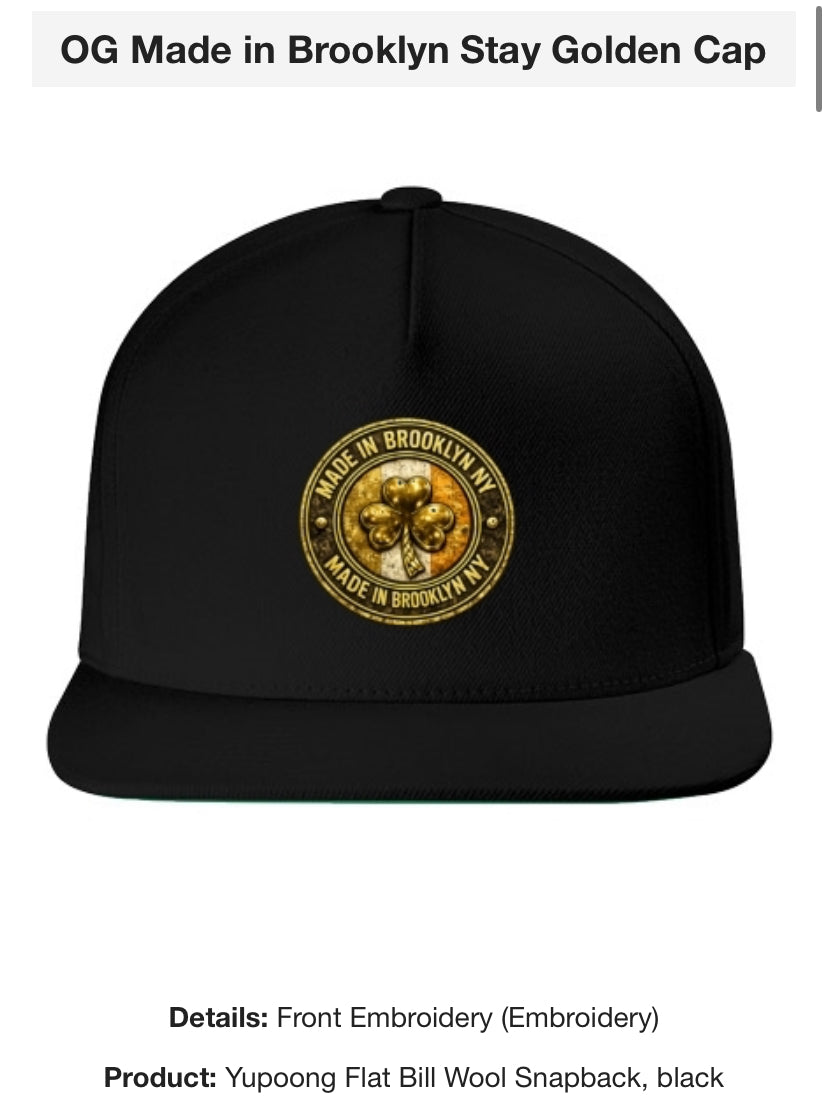 OG Made in Brooklyn Stay Golden Cap