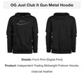 OG Just Club It Gun Metal Hoodie