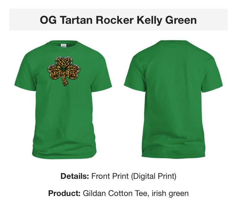 OG Tartan Fighter Kelly Green