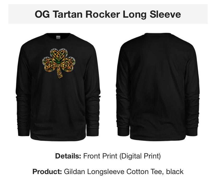 OG Tartan Fighter Long Sleeve
