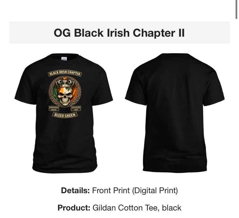 OG Black Irish Chapter II