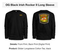 OG Black Irish Rocker II Long Sleeve