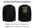 OG Black Irish Rocker Long Sleeve