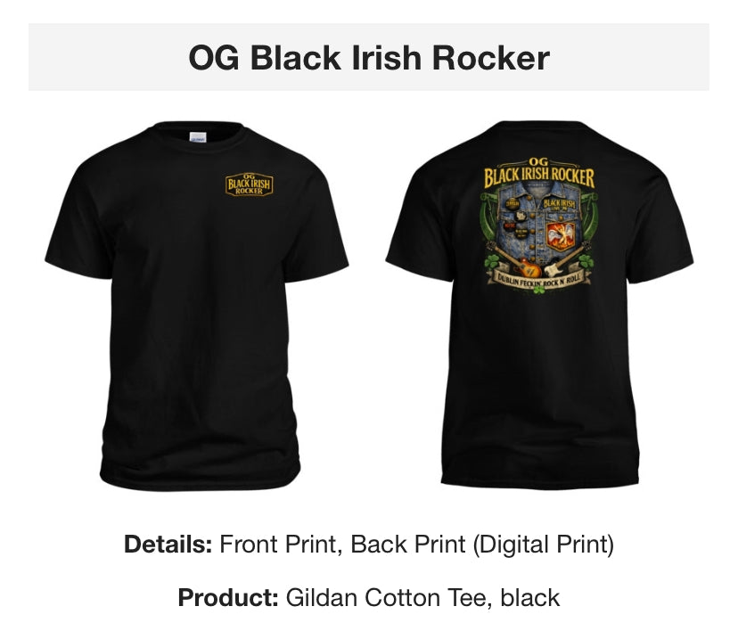 OG Black Irish Rocker