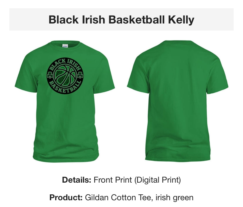 Black Irish Basketball Kelly
